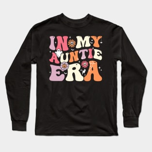 In my Auntie Era Groovy Halloween Aunt Long Sleeve T-Shirt